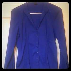 Gorgeous blue button down